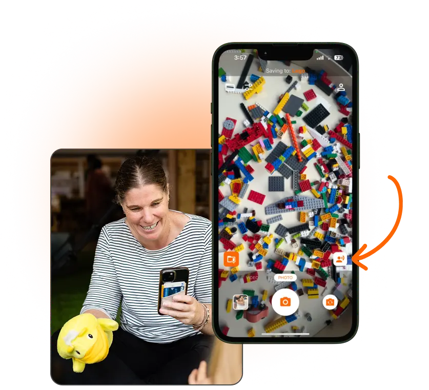 Capture children’s thinking as you photograph.